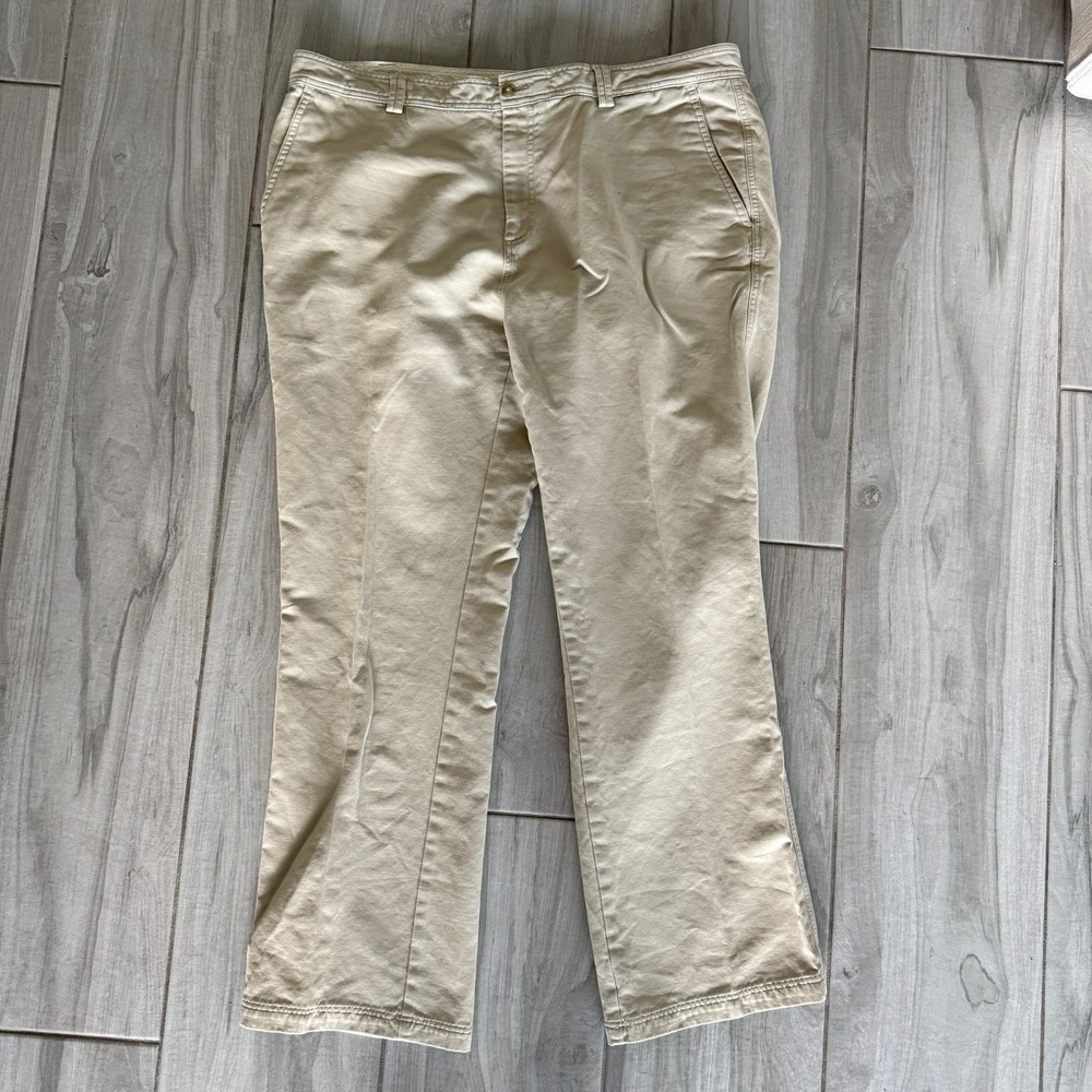 Tori Richard Pants Mens 42x31 Khacki Honolulu Golf Chino 100% Cotton Preppy